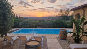 Villa Les amandiers avec piscine